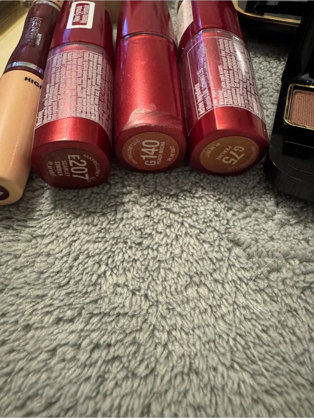Maybelline assorted lipsticks